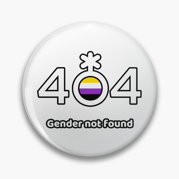 Artikelvorschau, 404 Geschlecht nicht gefunden PRIDE-Aufdruck - Weiß entworfen und verkauft von INSOMNIAC101.