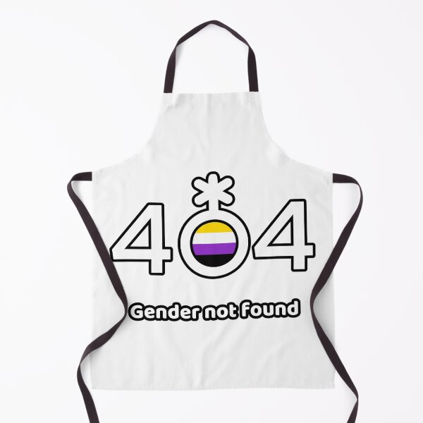 Artikelvorschau, 404 Geschlecht nicht gefunden PRIDE-Aufdruck - Weiß entworfen und verkauft von INSOMNIAC101.
