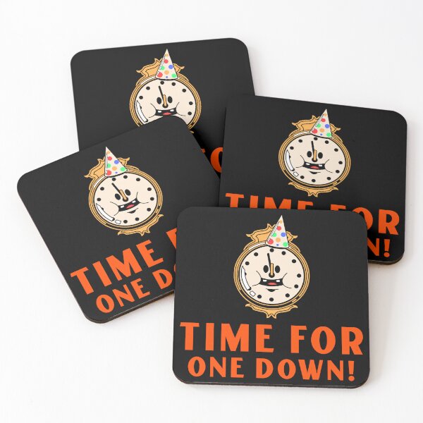 Item preview, Time For One Down New Year Sticker designed and sold by majnate.