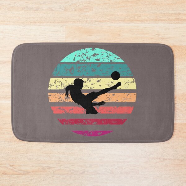 Item preview, soccer flying kick boy vintage summer retro football designed and sold by Panda  Art.