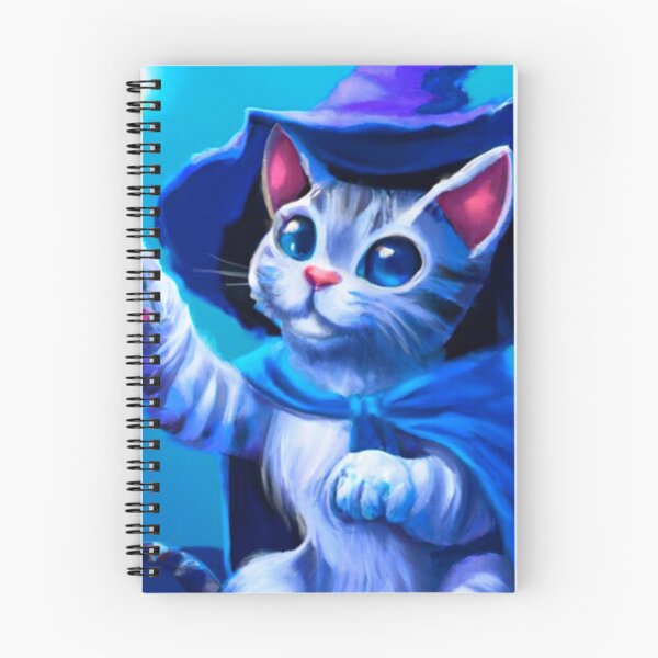 Item preview, Un gato mago haciendo magia designed and sold by Ideassbold.