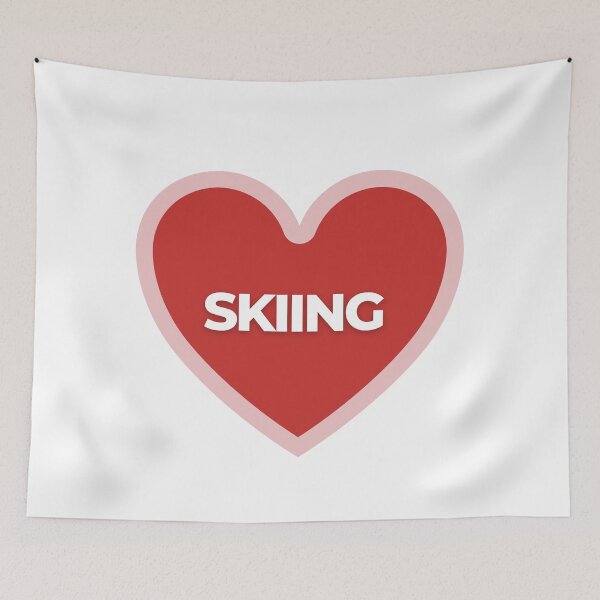 Item preview, I Heart Skiing designed and sold by Itsheartshop.