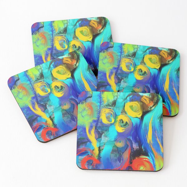 Item preview, Abstract Flowers designed and sold by shraddha2d.