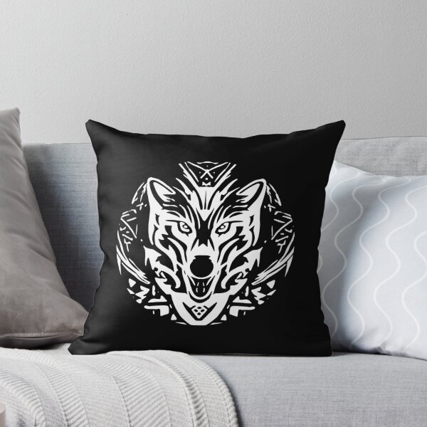 Item preview, Lone Wolf Sticker Abstract Design  designed and sold by Litheon.