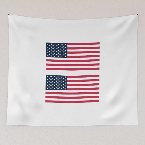 Item preview, USA Flag x 2 designed and sold by dewi5.