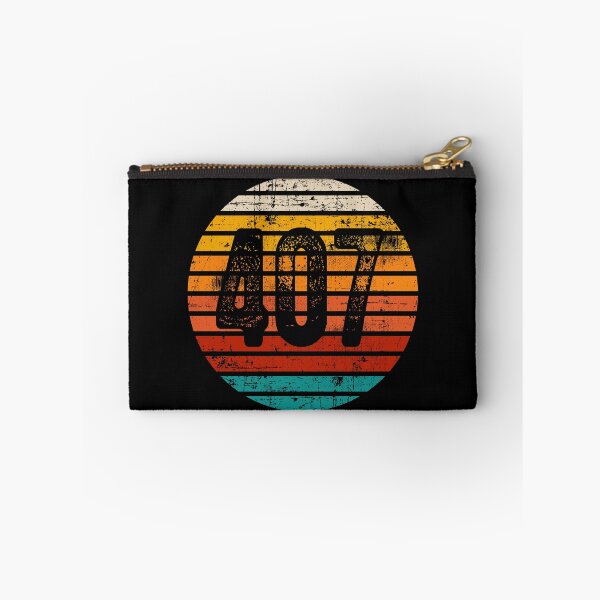 Item preview, Distressed Vintage Sunset 407 Area Code designed and sold by Gold Wings Tees.