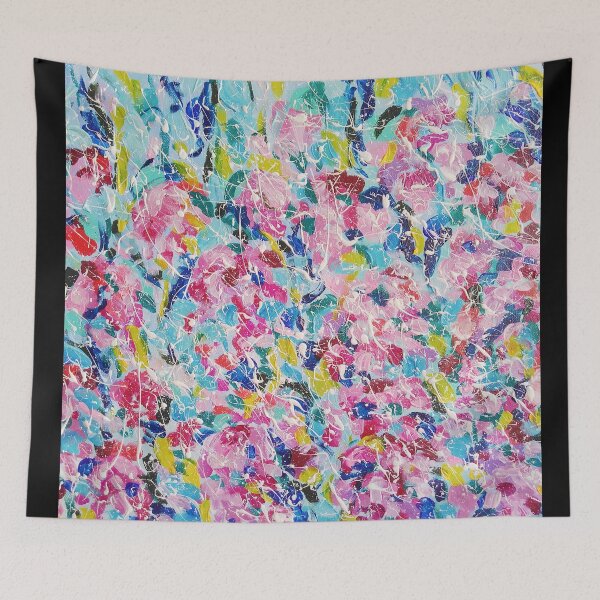 Item preview, Absract colored painting 12 designed and sold by LoraSi.
