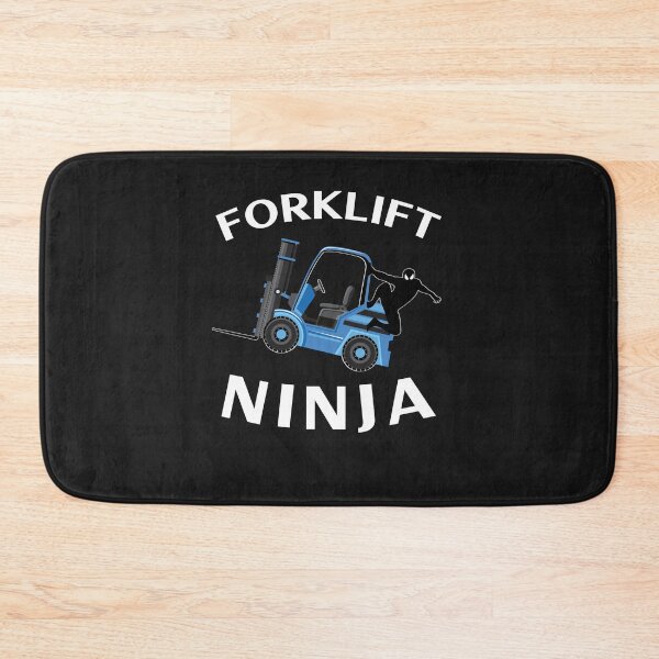 Item preview, Forklift Ninja NFBW designed and sold by TeamsterLife.