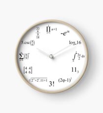 Mathematics Clock