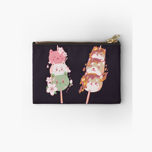 Item preview, Hanami Cat Dango and Mitarashi Shiba Dango designed and sold by WormLasagna.