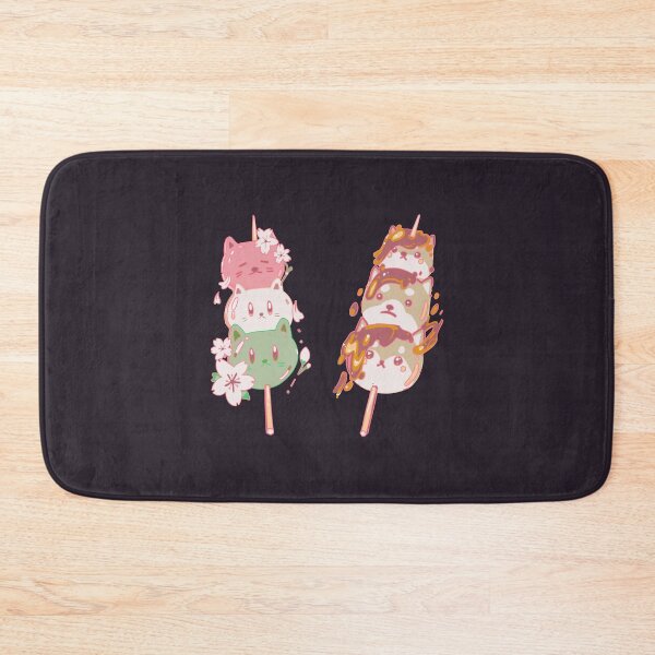 Item preview, Hanami Cat Dango and Mitarashi Shiba Dango designed and sold by WormLasagna.