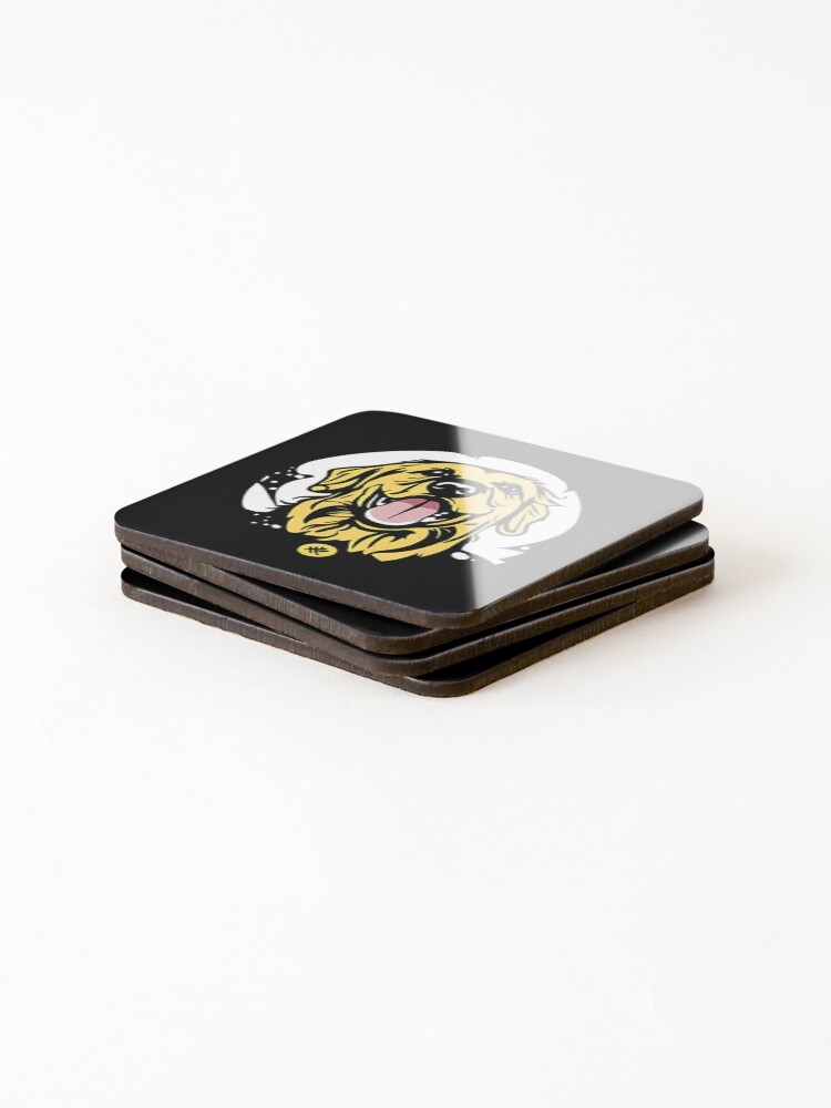 Thumbnail 4 of 5, Coasters (Set of 4), Stylized Dog Sticker Abstract Design designed and sold by Litheon.