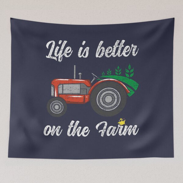 Item preview, Funny County Chicken Farming Life Is Better On The Farm designed and sold by 74ninetees.