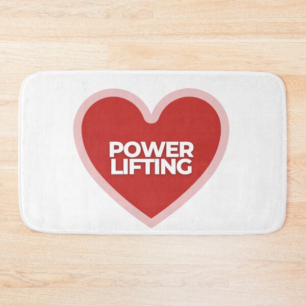 Item preview, I Heart Powerlifting designed and sold by Itsheartshop.