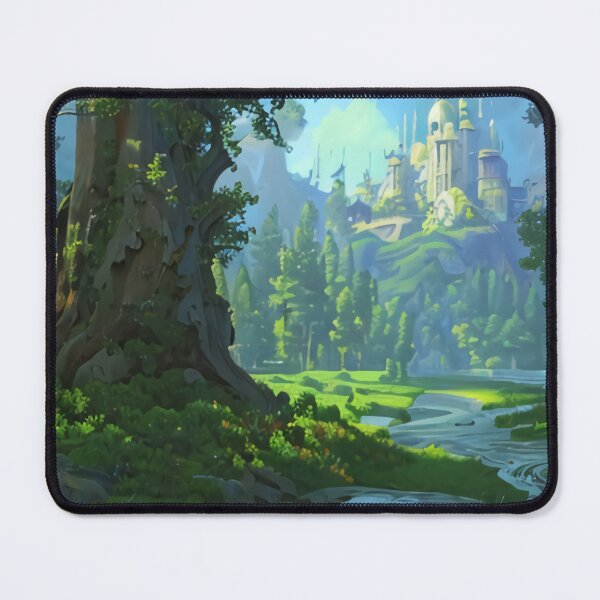 Item preview, Beautiful fantasy forest landscape designed and sold by artdragongift 15.