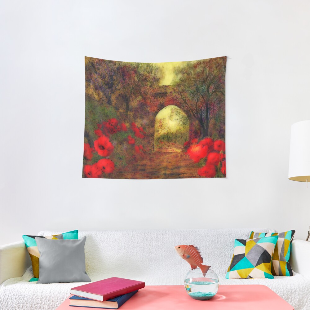 Ye olde railway bridge Tapestry