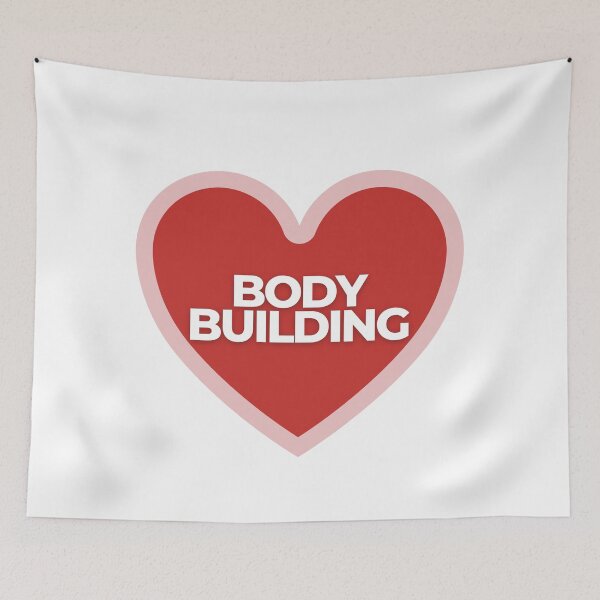 Item preview, I Heart Bodybuilding designed and sold by Itsheartshop.