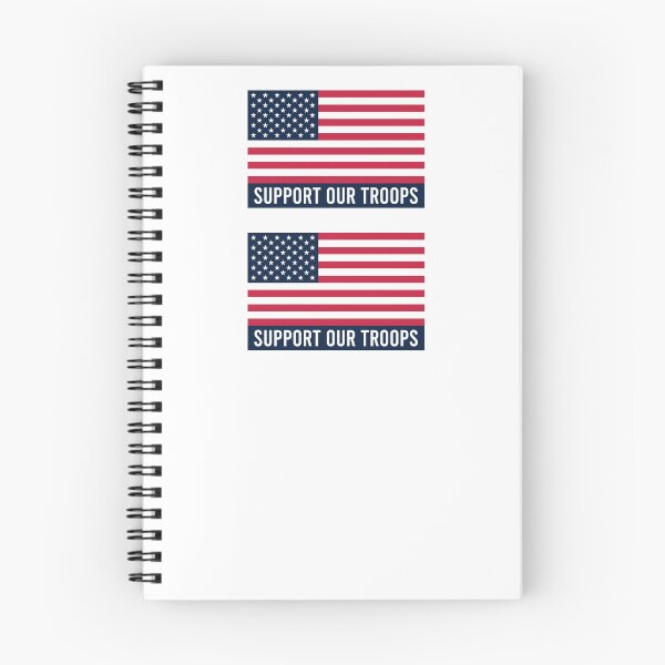 Item preview, USA Flag  Support our troops x 2 designed and sold by dewi5.