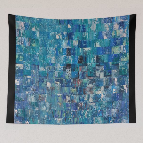 Item preview, Abstract blue 4 designed and sold by LoraSi.