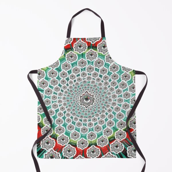 Item preview, Autotelic-BurningEyeVortexBurst-Red designed and sold by Klaus Bremner (Autotelic Art).