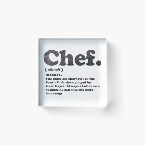 Item preview, Chef Definition designed and sold by TonySpencer.