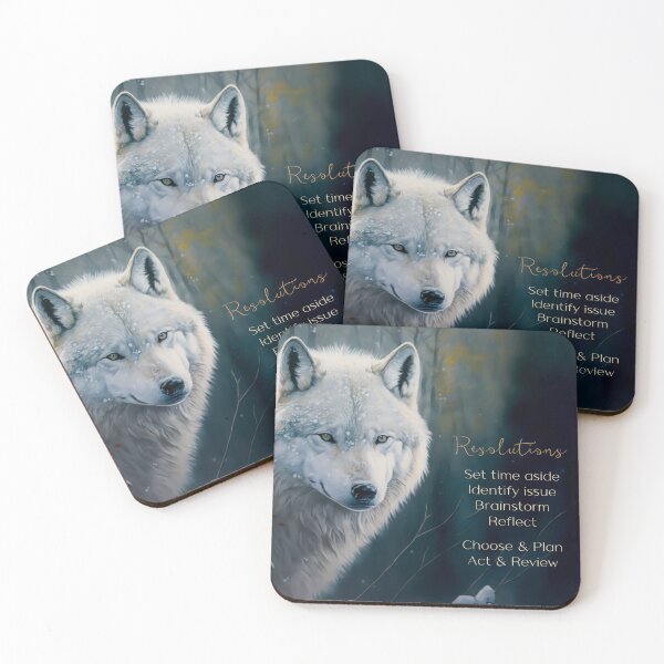 Item preview, Arctic Wolf Guide: Problem Solving, Emotion Regulation DBT skills practice designed and sold by Orianah.