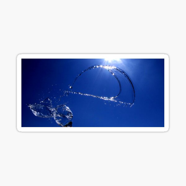 Water wave Sticker