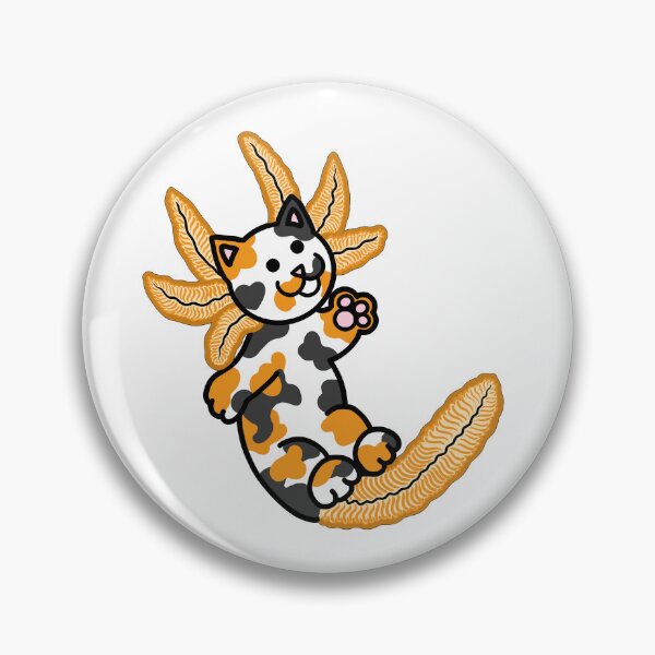 Item preview, Cute Calico "Catxolotl" MerMeow designed and sold by MellowArk.