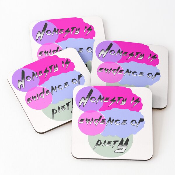 Item preview, Honesty is evidence of piety designed and sold by MrAbde.