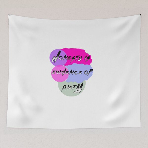 Item preview, Honesty is evidence of piety designed and sold by MrAbde.