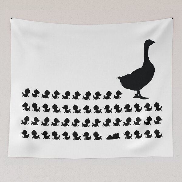 Item preview, Mama Duck and Many Ducklings designed and sold by chillaxcats.