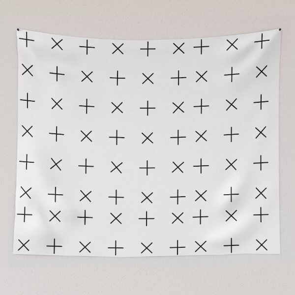 Item preview, Arithmetic symbols minimal pattern designed and sold by Cityscape Canvas Co..