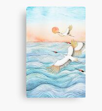 crane Canvas Print