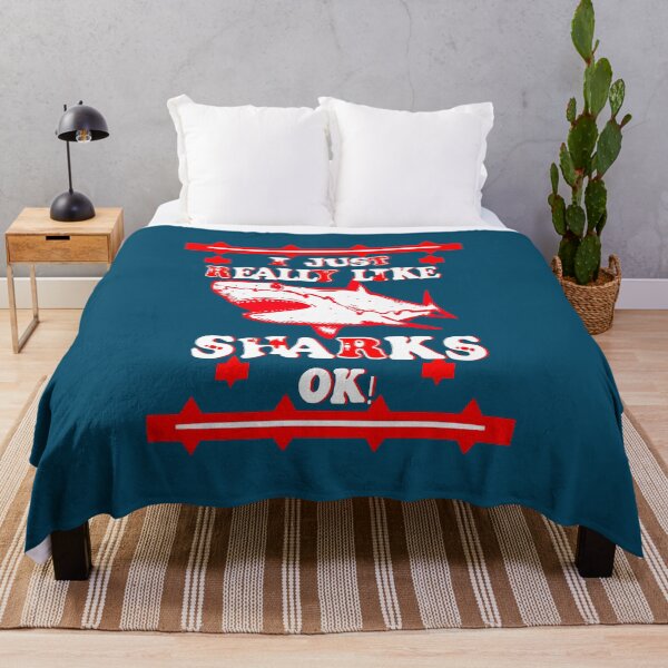 Item preview, I Just Really Like Sharks OK designed and sold by vibeno1.