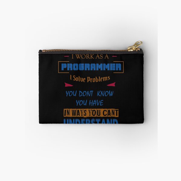 Item preview, I work as a programmer and solve problems designed and sold by NoriTEEs.
