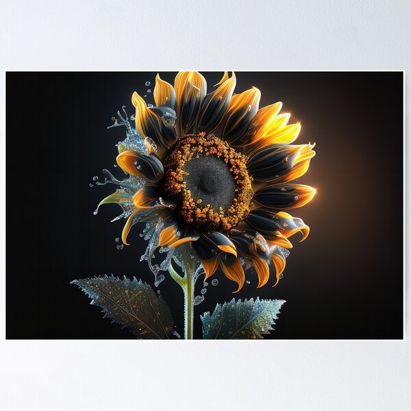 Item preview, A beautiful picture of a Sunflower designed and sold by ema616660.