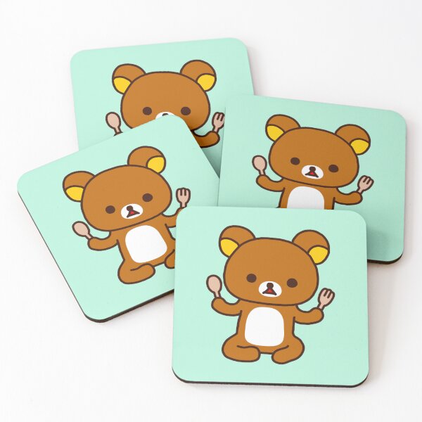 Item preview, Brown Bear Rilakkuma Eating designed and sold by danisacookie.