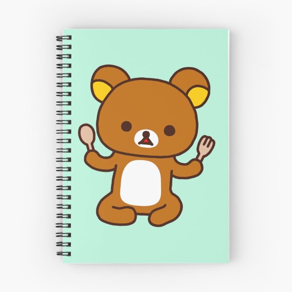 Item preview, Brown Bear Rilakkuma Eating designed and sold by danisacookie.