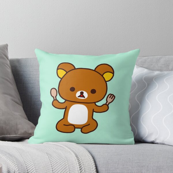 Item preview, Brown Bear Rilakkuma Eating designed and sold by danisacookie.