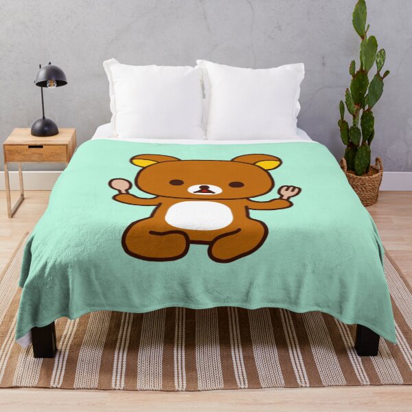 Item preview, Brown Bear Rilakkuma Eating designed and sold by danisacookie.