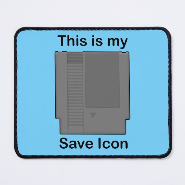 Item preview, NES Save Icon | Vintage Gaming designed and sold by ExmoMule.