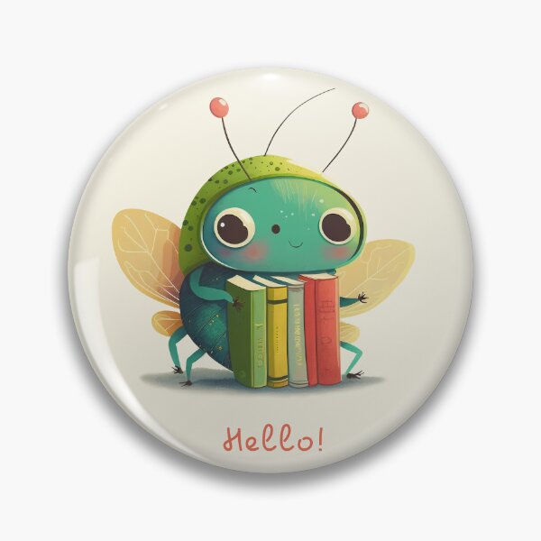 Item preview, Say Hello to the cute friendly bug! designed and sold by FewCaratArt.