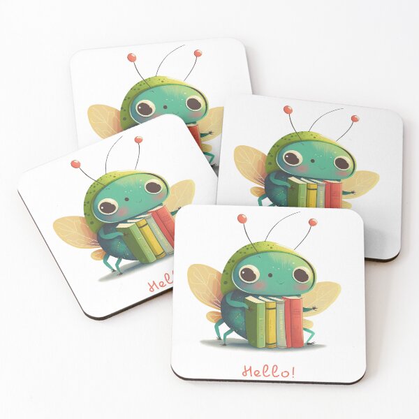 Item preview, Say Hello to the cute friendly bug! designed and sold by FewCaratArt.