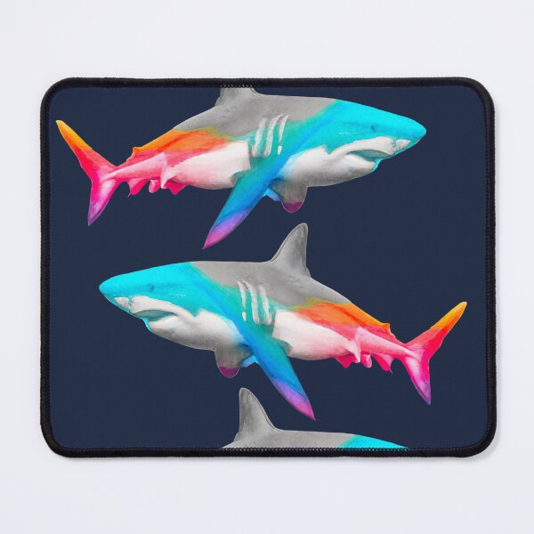 Item preview, Rainbow color infused Sharks designed and sold by TsunamiBlue.