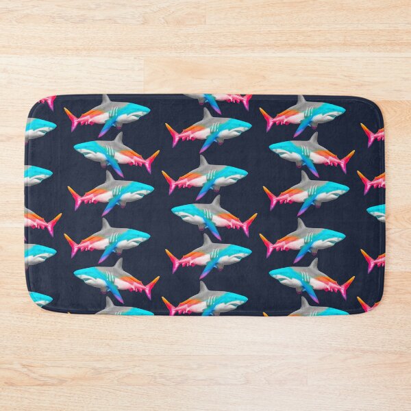 Item preview, Rainbow color infused Sharks designed and sold by TsunamiBlue.