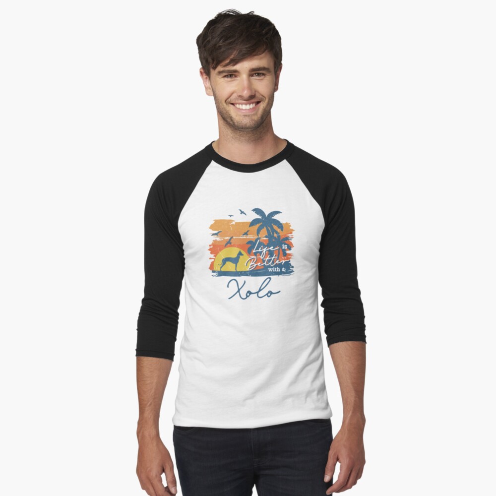 Vista previa del artículo con la obra «Camiseta ¾ estilo béisbol», diseñado y vendido por rafaeltto.