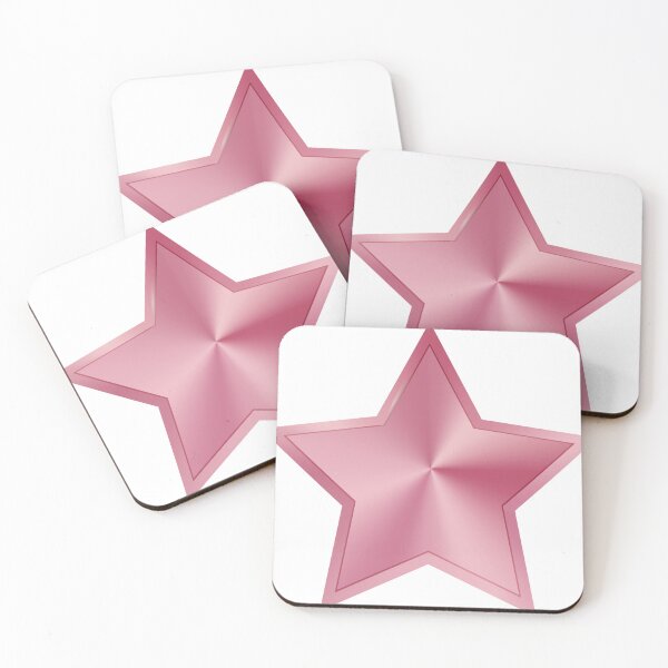 Item preview, Pink star with conical gradient with bevel effect	 designed and sold by ElenaPost.