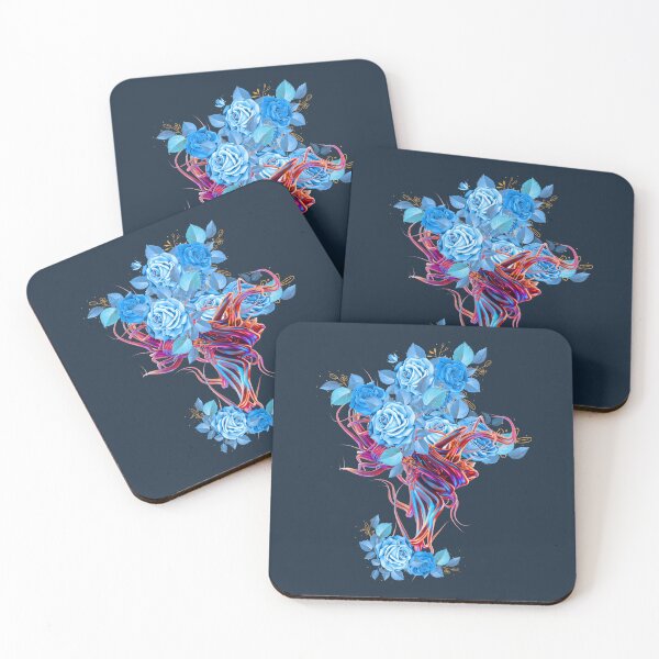 Item preview, Blue Roses designed and sold by CatCoconut-Art.