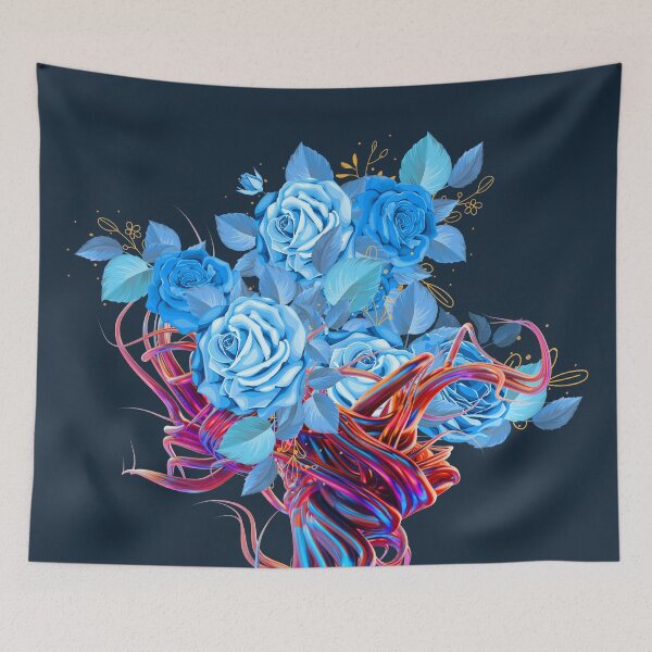 Item preview, Blue Roses designed and sold by CatCoconut-Art.