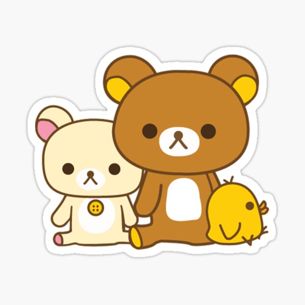 Bear-y Nice Rilakkuma stickers